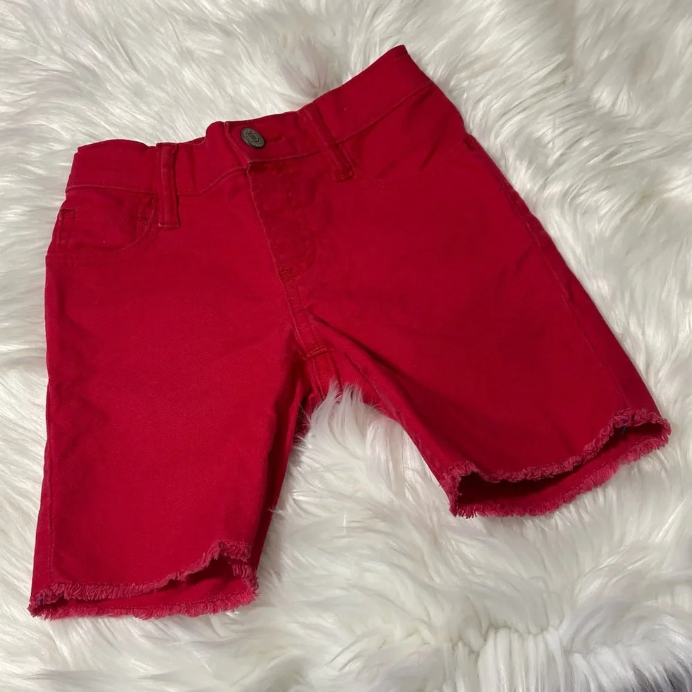 GAP Denim Youth Boy Size 5 Raw Hem Shorts